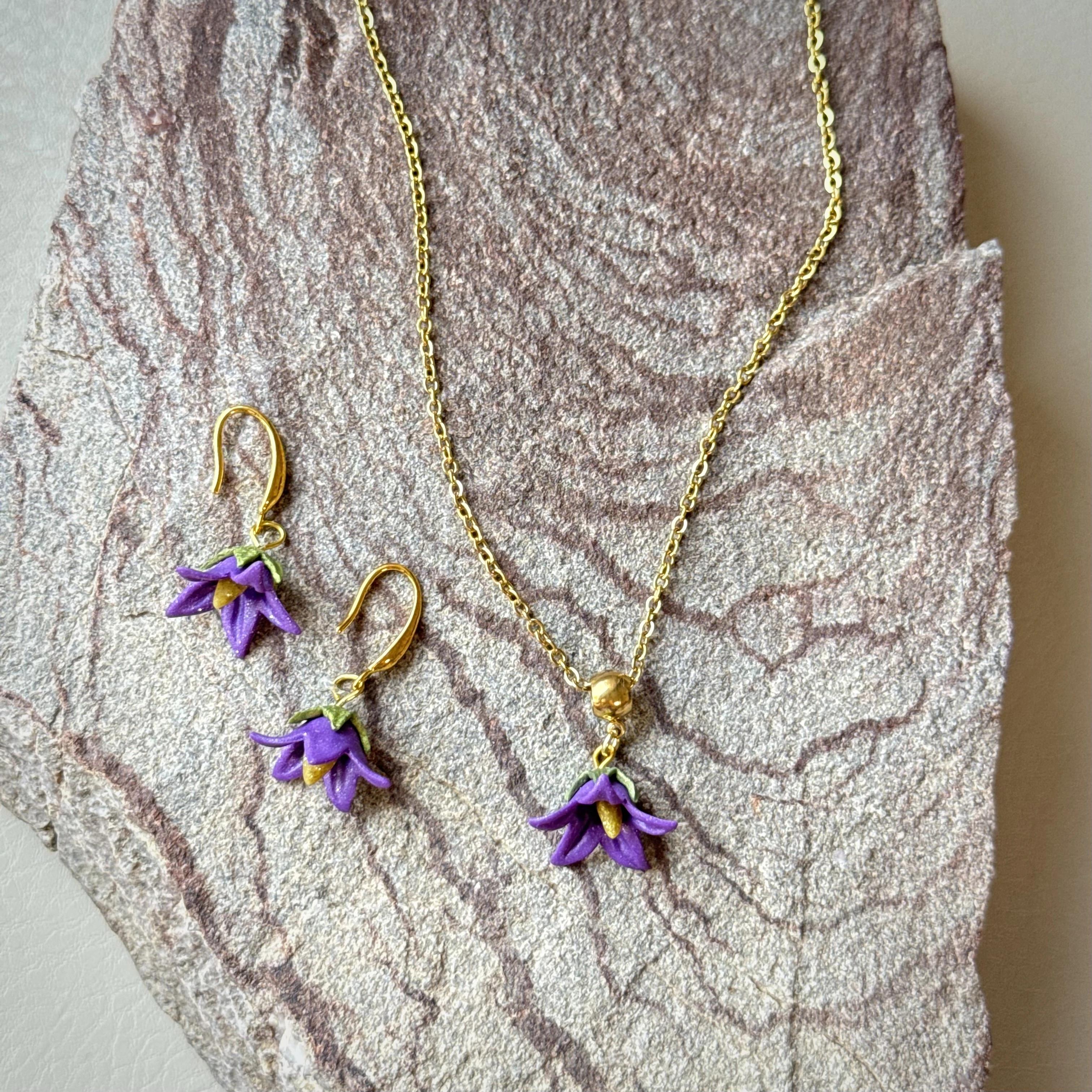 Lovćen Bellflower Earrings