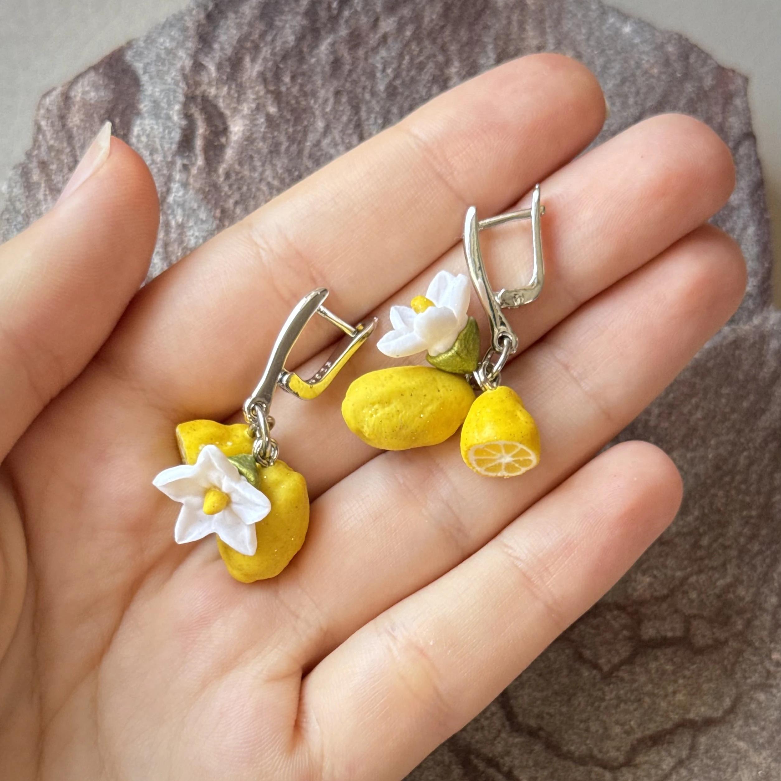 Lemon Earrings