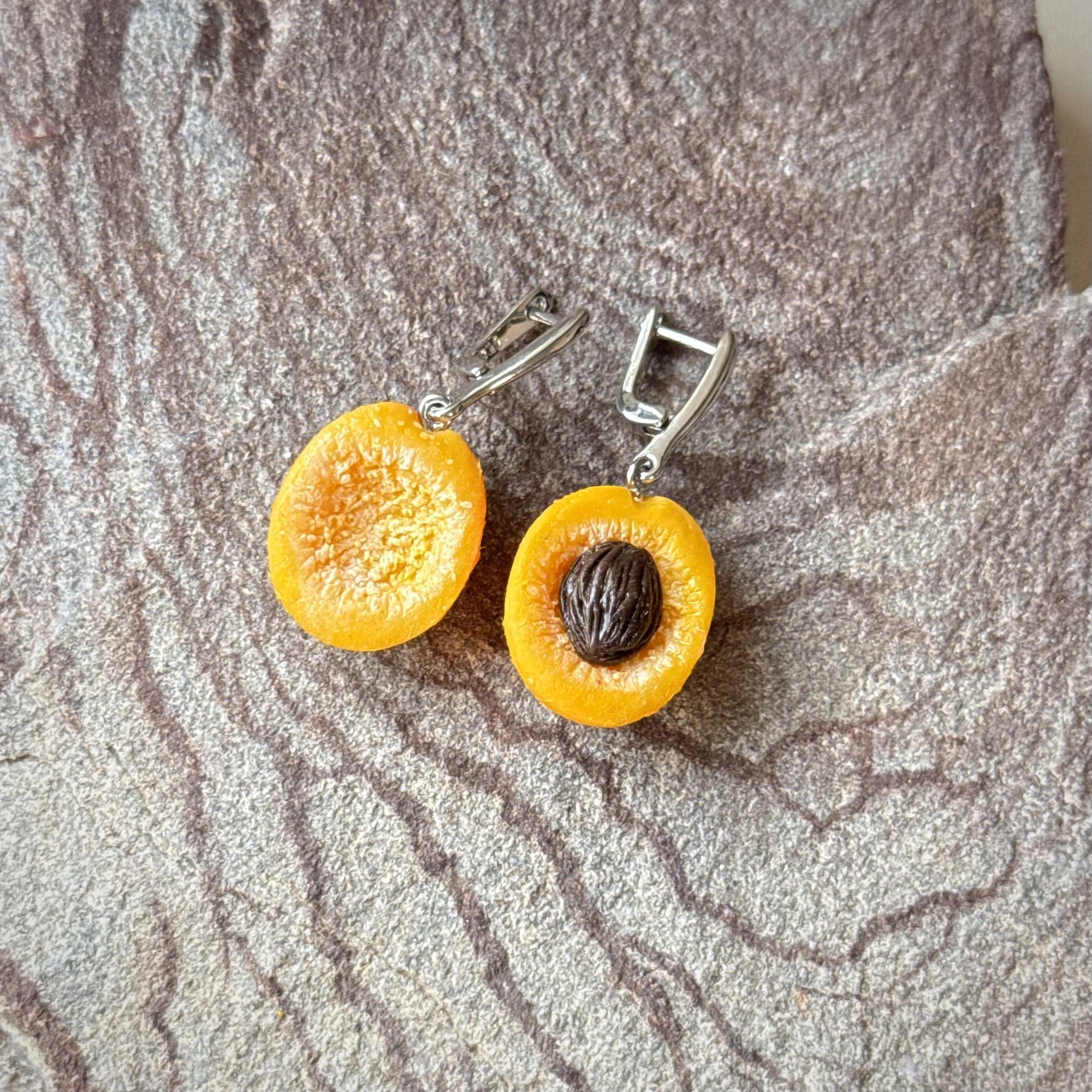 Apricot Earrings